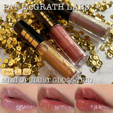 Mini OpuLUST:Gloss Lip Gloss Trio/PAT McGRATH LABS/リップグロスを使ったクチコミ(1枚目)