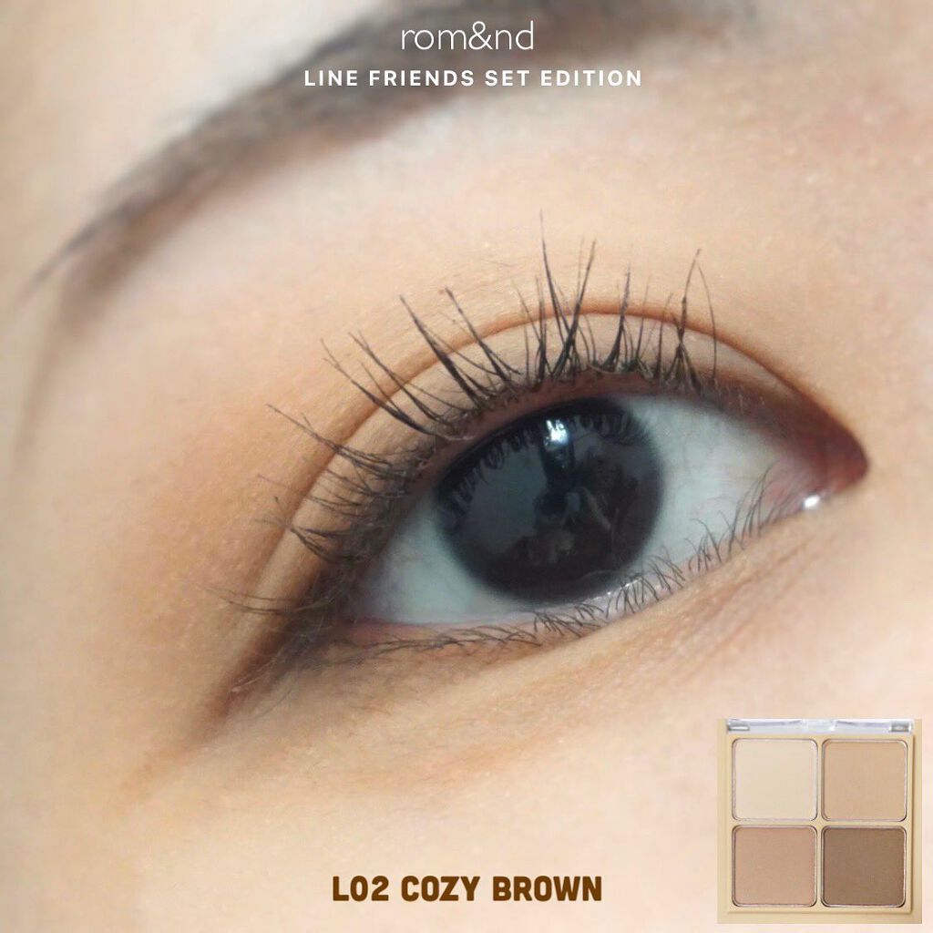 LINE FRIENDS EDITION/rom&nd/メイクアップキットを使ったクチコミ(5枚目)