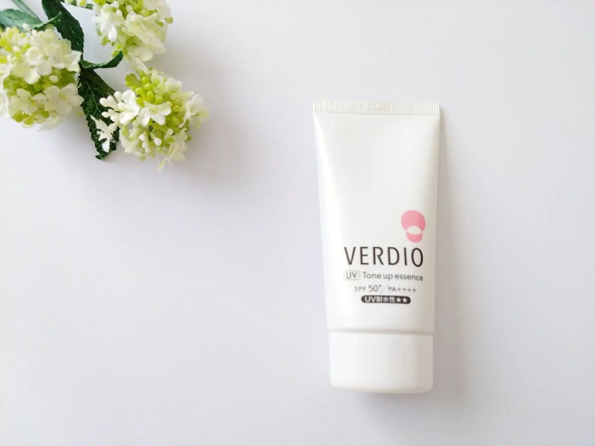 ベルディオ UVトーンアップエッセンス N/メンターム/日焼け止めローションを使ったクチコミ（1枚目）