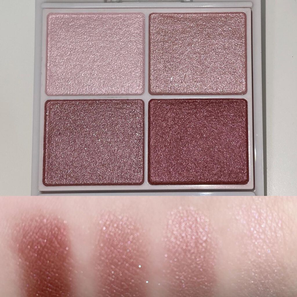 シルキースフレアイズ/キャンメイク/アイシャドウパレットを使ったクチコミ（3枚目）