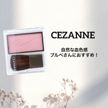 チークブラッシュ/CEZANNE/パウダーチークを使ったクチコミ(1枚目)