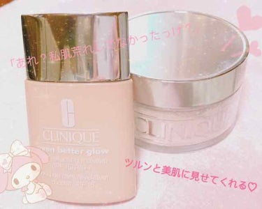 イーブン ベター グロウ メークアップ 15 62 ローズ ベージュ/CLINIQUE/リキッドファンデーションを使ったクチコミ（1枚目）