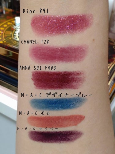 リップスティックF F403/ANNA SUI/口紅を使ったクチコミ（2枚目）