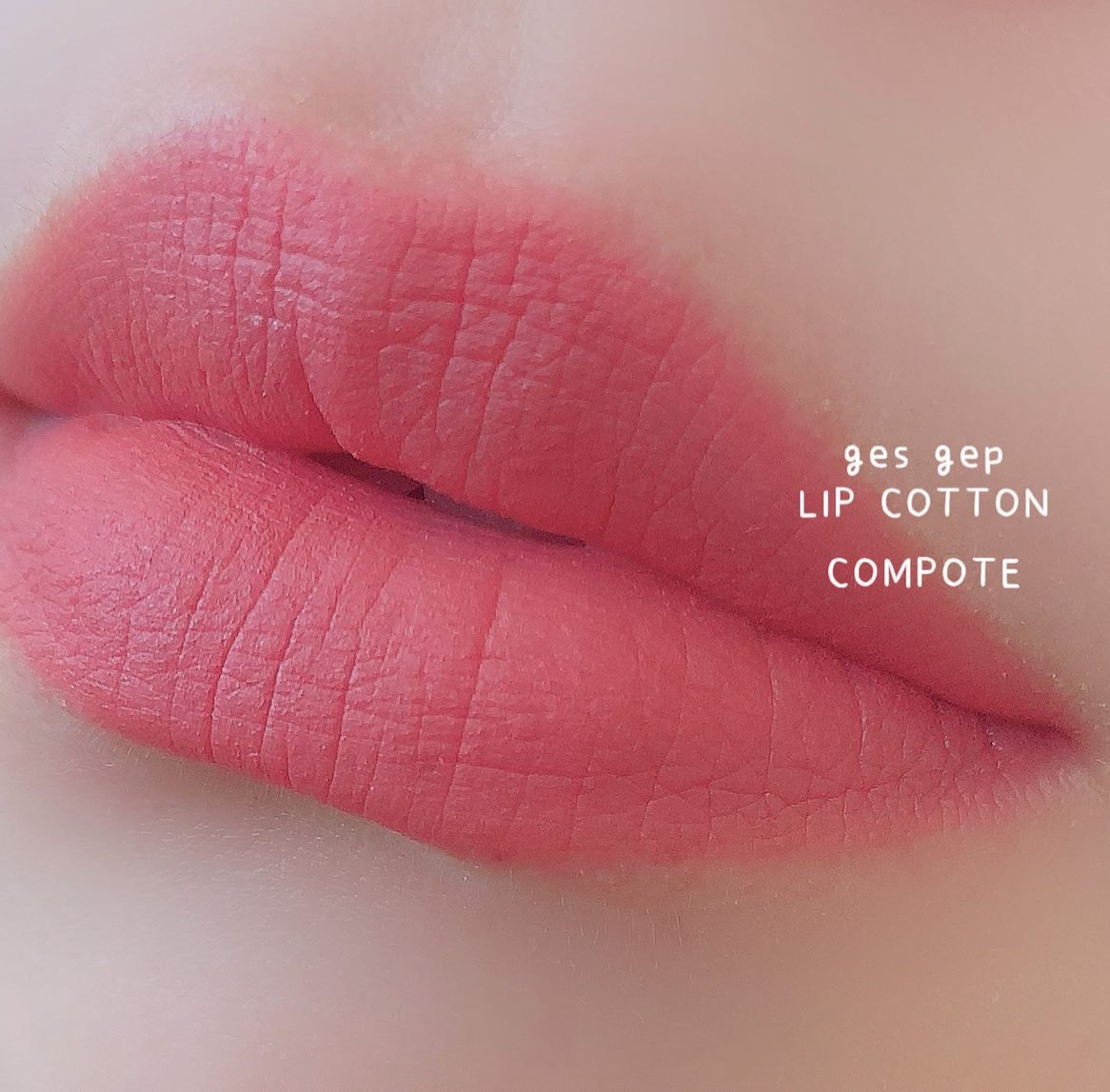 GGリップコットン/gesgep/口紅を使ったクチコミ（3枚目）