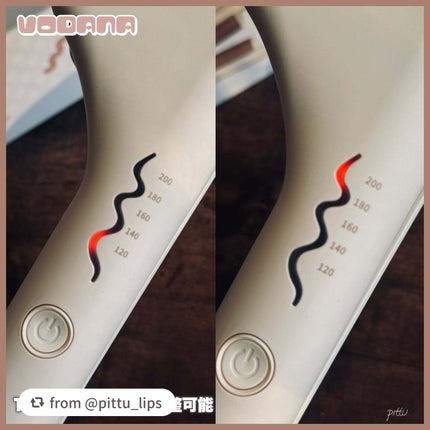 トリプルフローウェーブアイロン 32mm/40mm/VODANA (ボダナ)/カールアイロンを使ったクチコミ(4枚目)