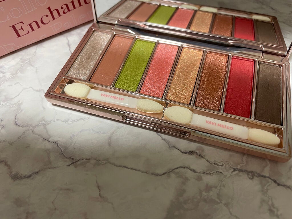 エンチャントアイズパレット/VAVI MELLO/アイシャドウパレットを使ったクチコミ(5枚目)