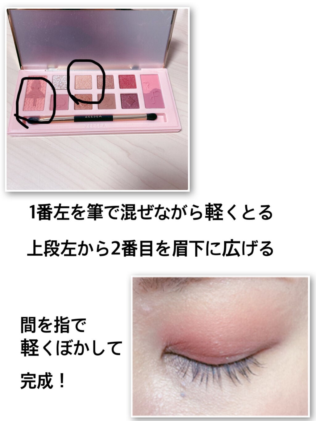 アリスドリームランドシリーズ 12色アイシャドウパレット(ZEESEA×大英博物館)/ZEESEA/アイシャドウパレットを使ったクチコミ(4枚目)