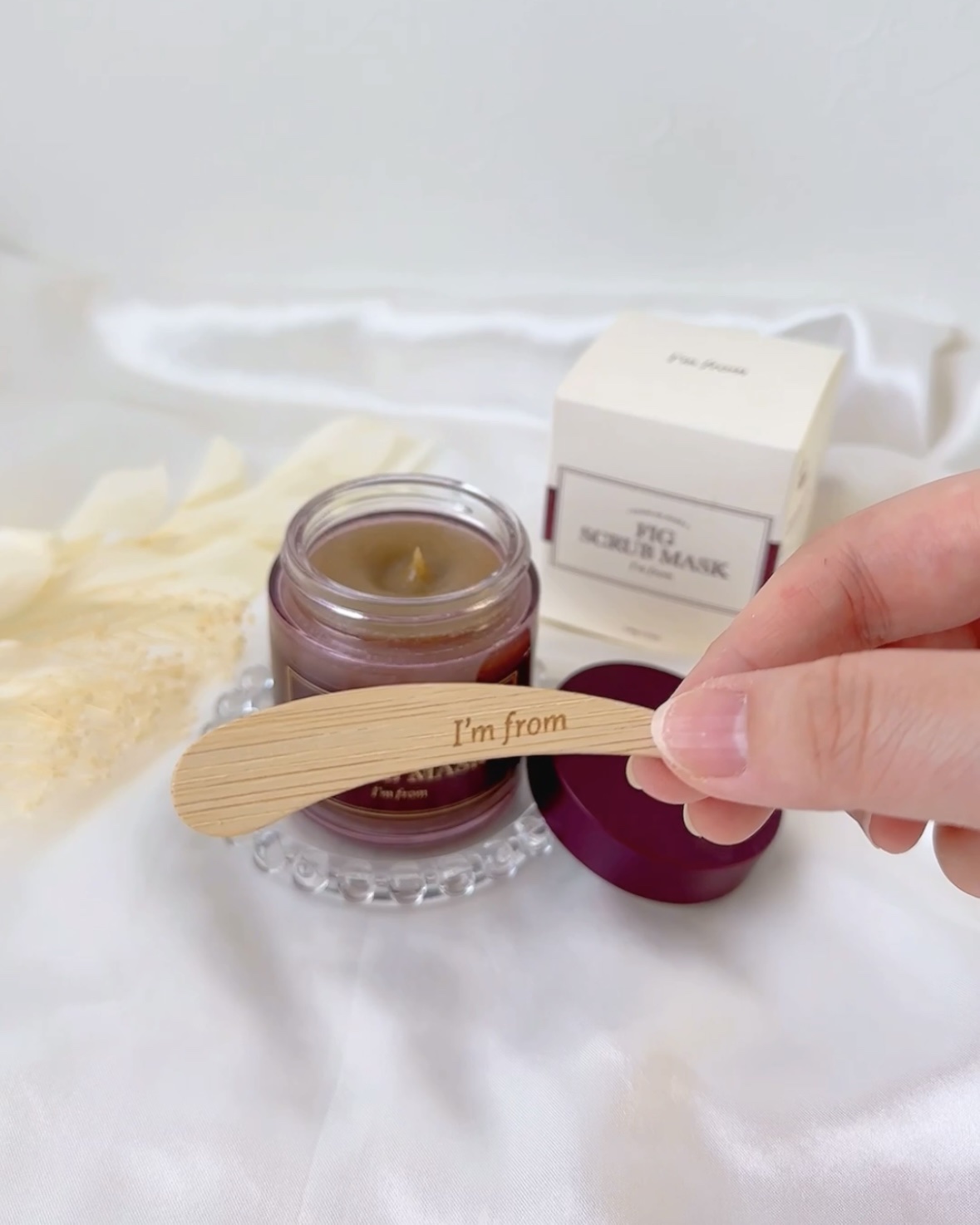 フィグスクラブマスク/I'm from/スクラブ・ゴマージュを使ったクチコミ（2枚目）