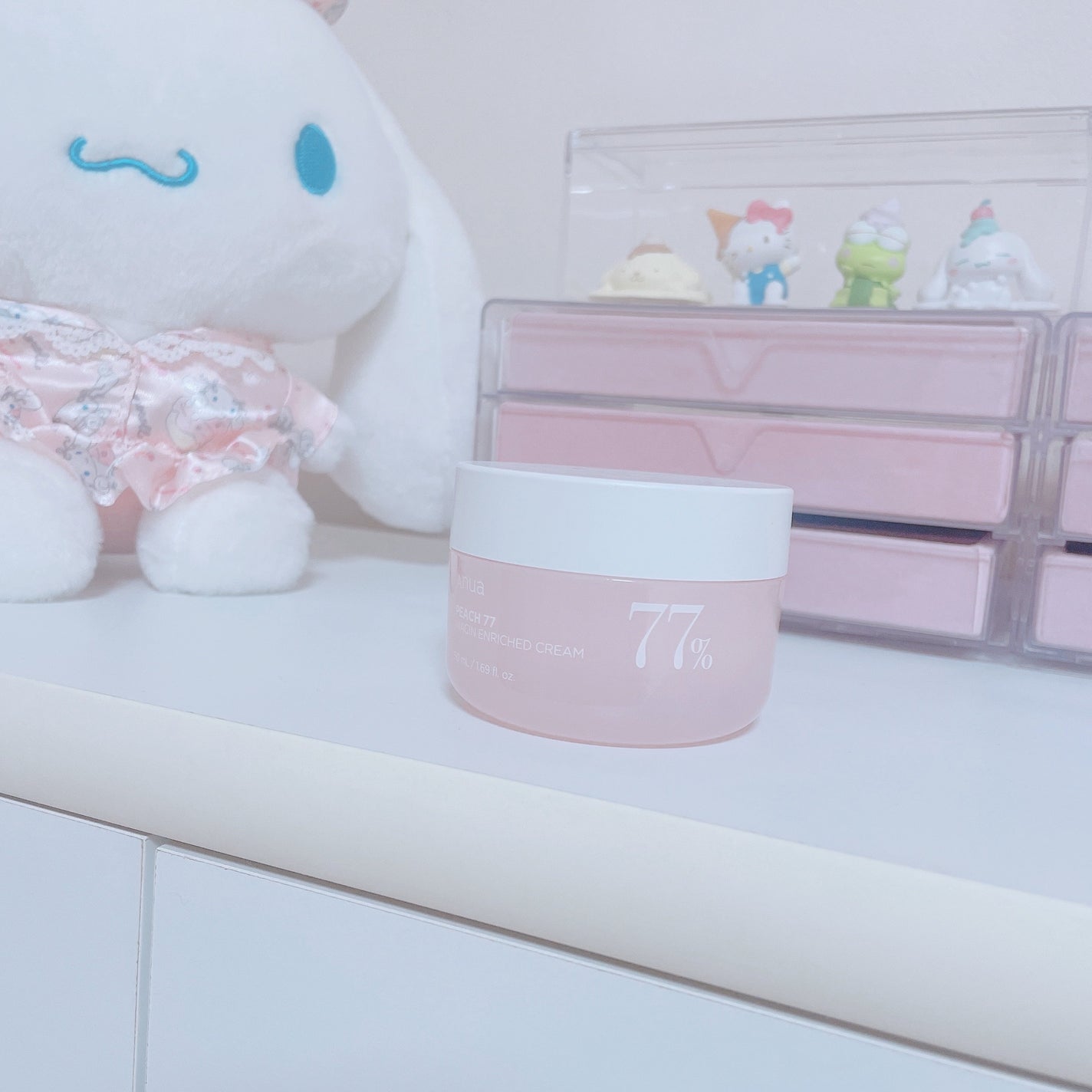 桃77%ナイアシンリッチモイスチャークリーム/Anua/フェイスクリームを使ったクチコミ(1枚目)