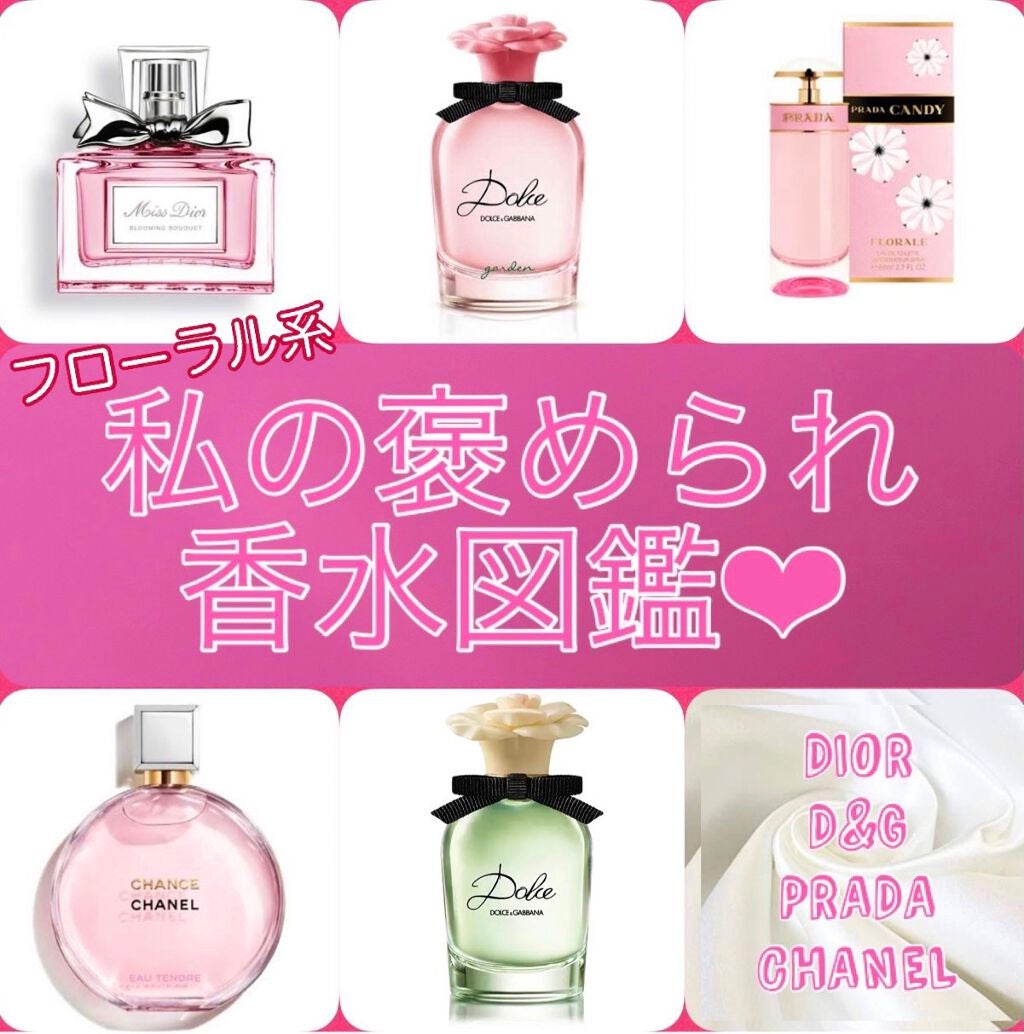 PRADA BEAUTY・DOLCE&GABBANA BEAUTY・CHANEL・Diorの香水 PRADA BEAUTY・DOLCE&GABBANA BEAUTY・CHANEL・Diorの香水