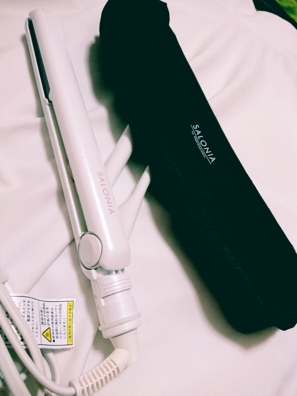 ストレートヘアアイロン/SALONIA/ストレートアイロンを使ったクチコミ(1枚目)