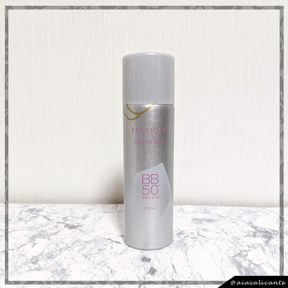 冷感タッチ BBスプレー UV 50 W/ESPRIQUE/BBクリームを使ったクチコミ(2枚目)