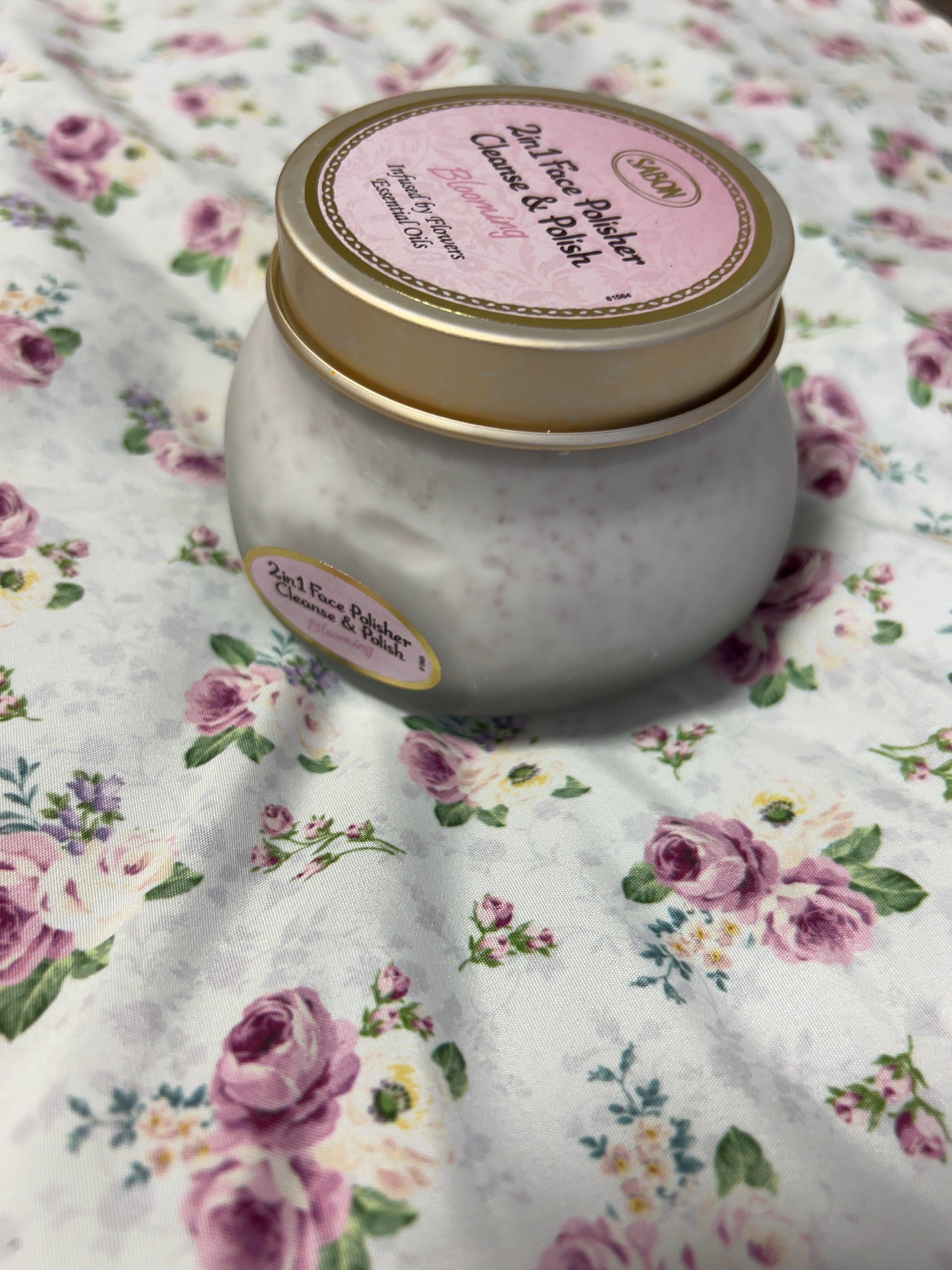 フェイスポリッシャー ブルーミング/SABON/スクラブ・ゴマージュを使ったクチコミ（1枚目）