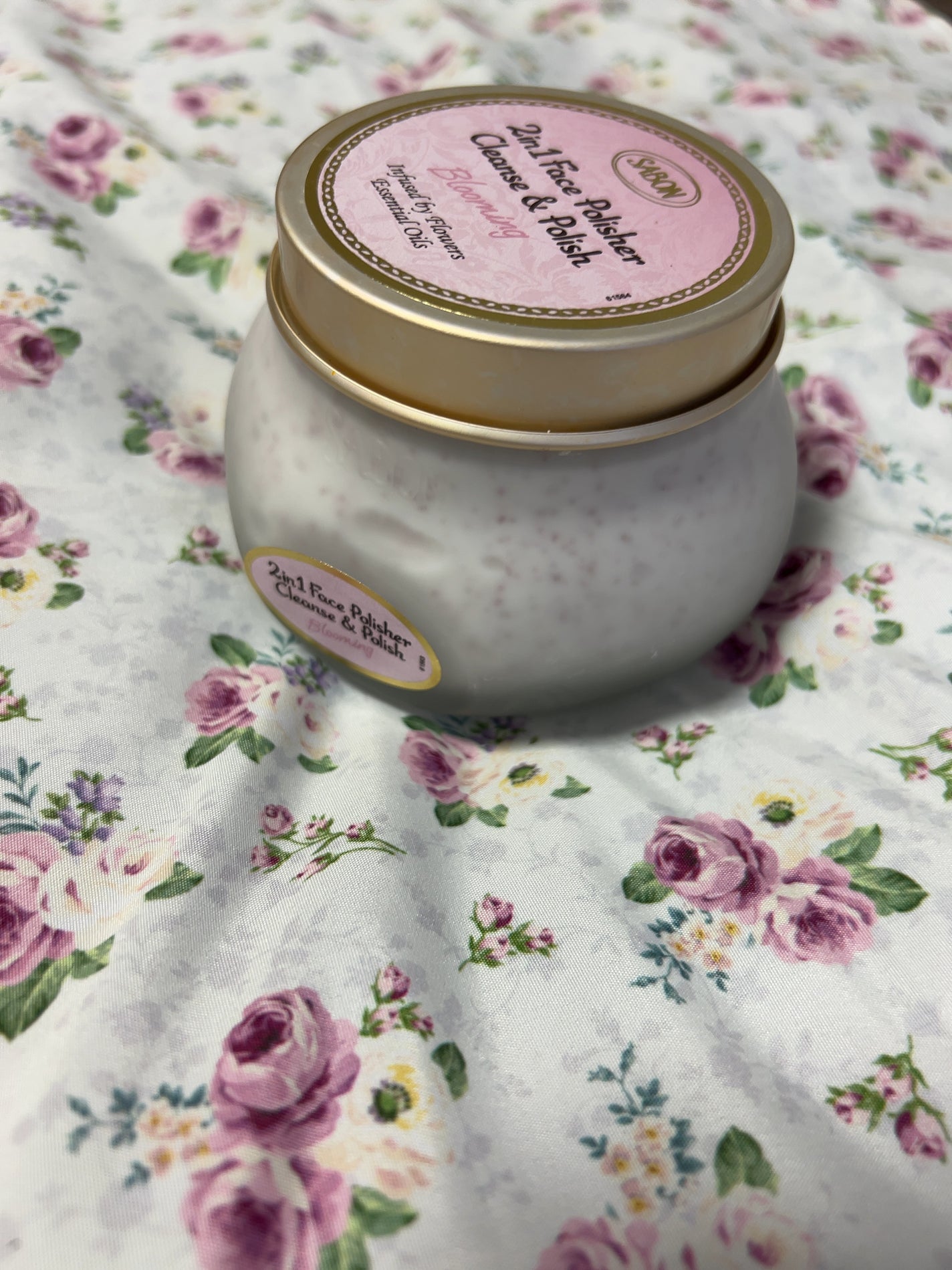 フェイスポリッシャー ブルーミング/SABON/スクラブ・ゴマージュを使ったクチコミ(1枚目)