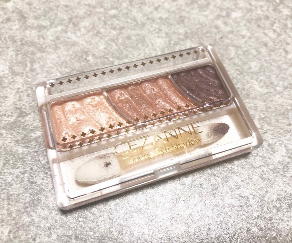 トーンアップアイシャドウ/CEZANNE/アイシャドウパレットを使ったクチコミ(1枚目)