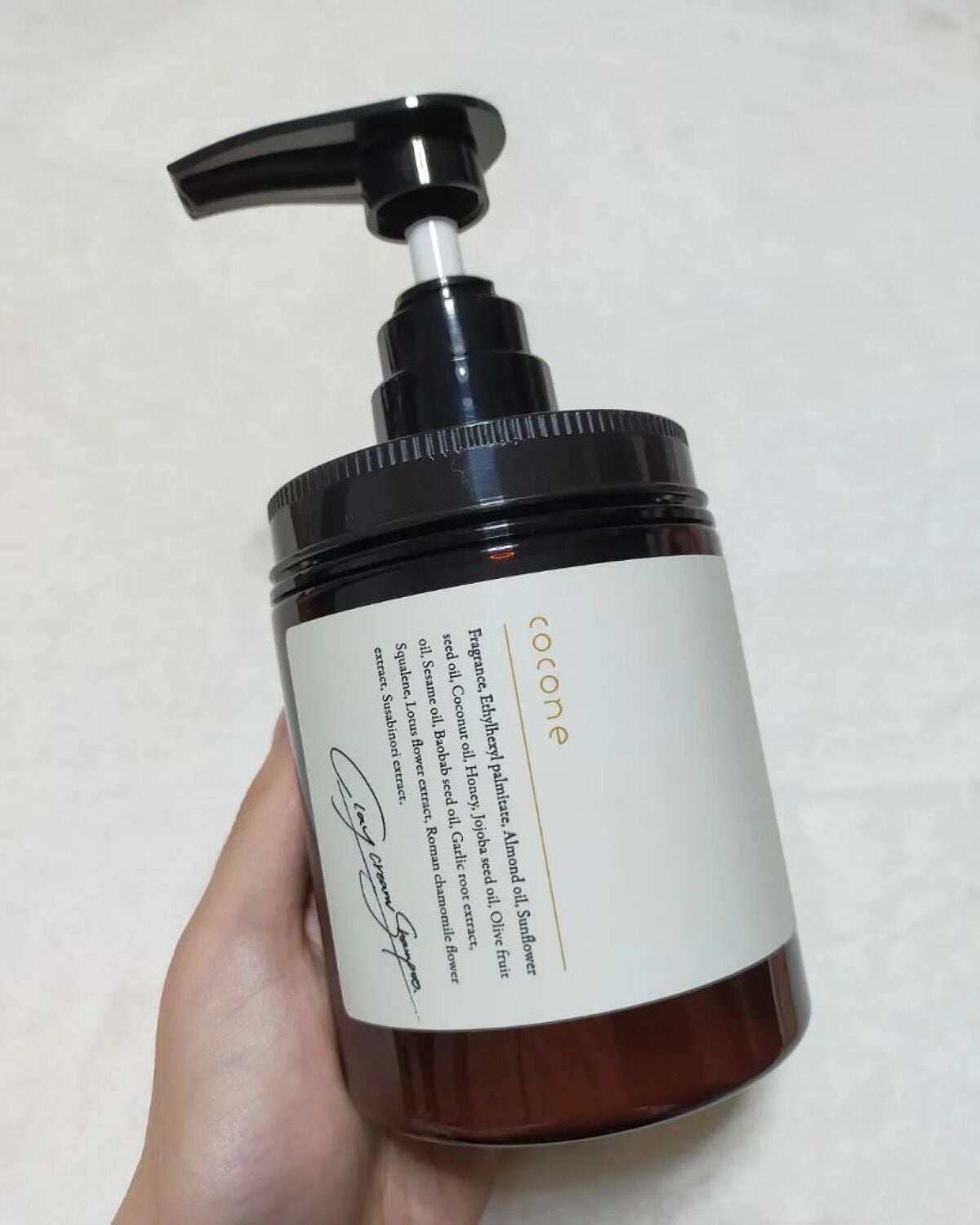 クレイクリームシャンプー(モイスト)/cocone/市販シャンプーを使ったクチコミ(1枚目)