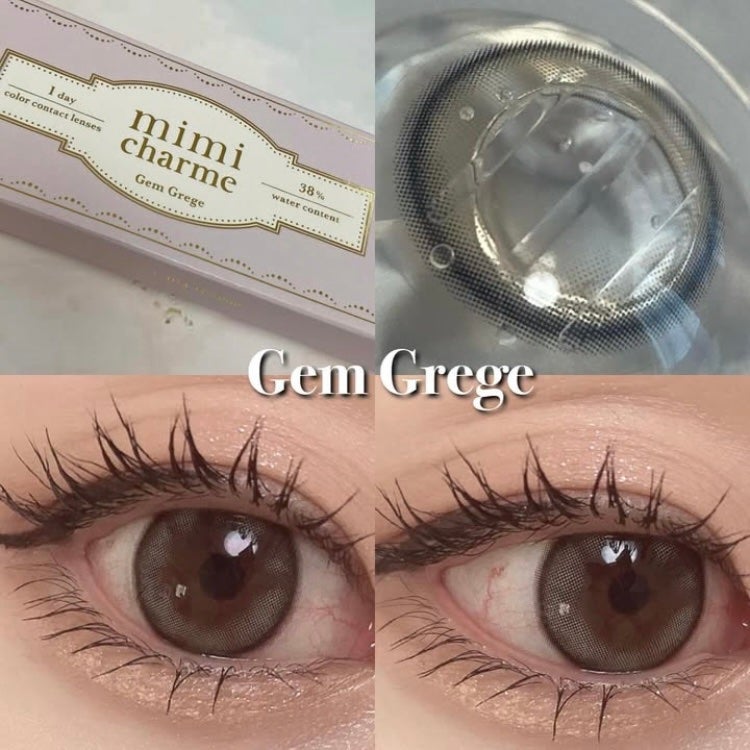mimi charme 1day/mimi charme/ワンデー(1DAY)カラコンを使ったクチコミ(3枚目)