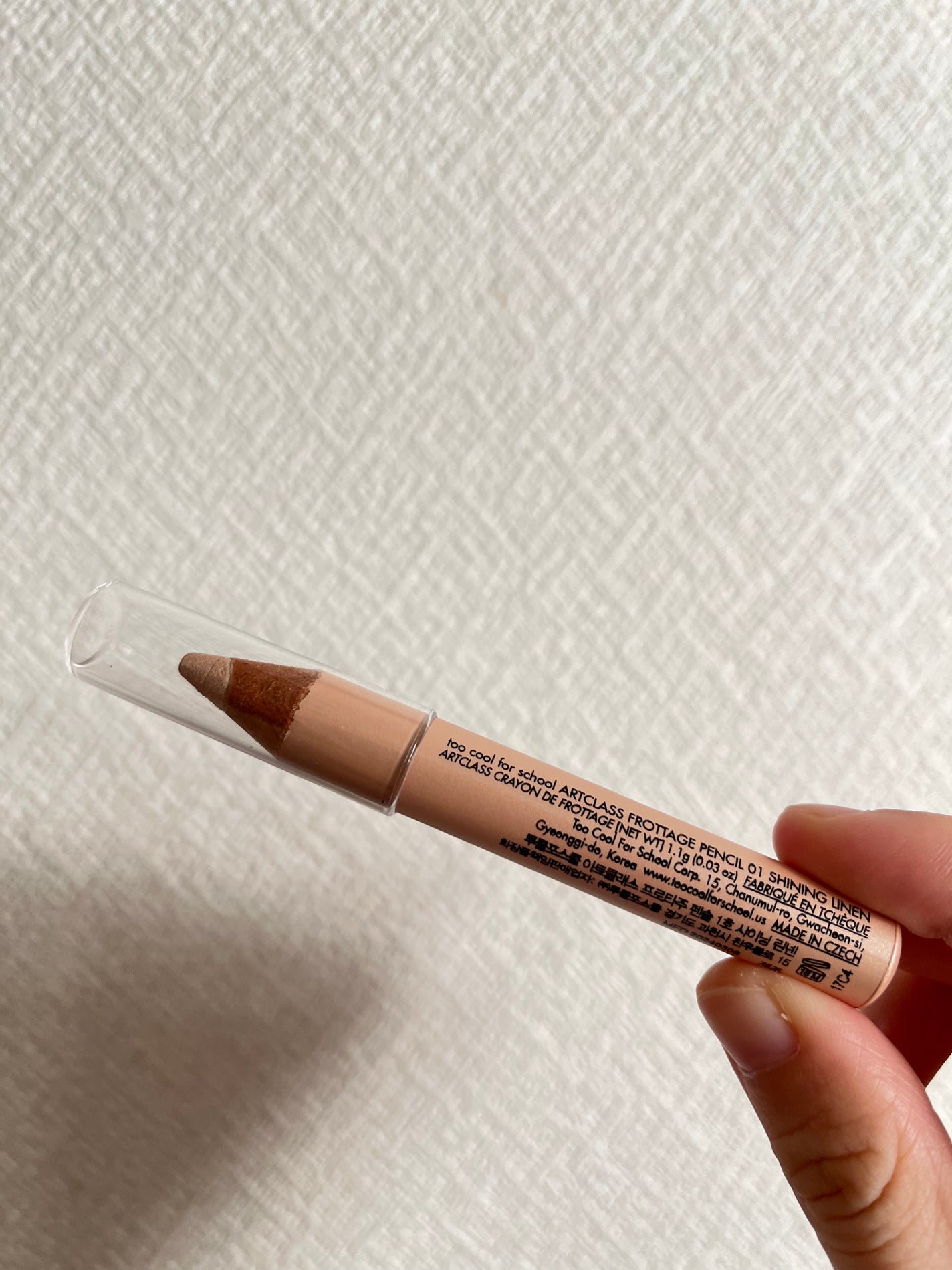 アートクラス フロッタージュペンシル/too cool for school/スティックアイシャドウを使ったクチコミ(2枚目)