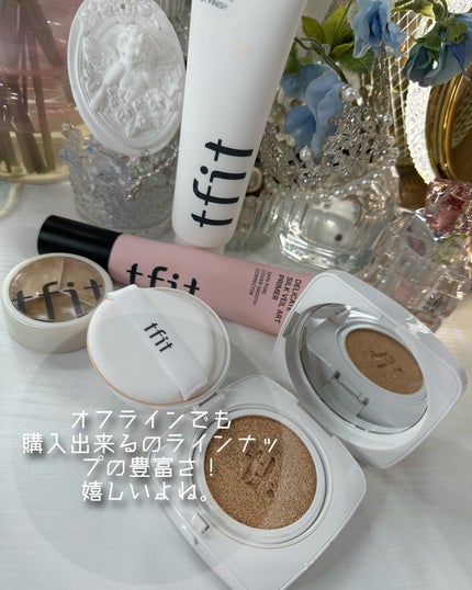 レイヤリングフィットカバークッションEX/TFIT/クッションファンデーションを使ったクチコミ(5枚目)