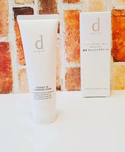 エッセンスイン クレンジングフォーム/d プログラム/洗顔フォームを使ったクチコミ(1枚目)