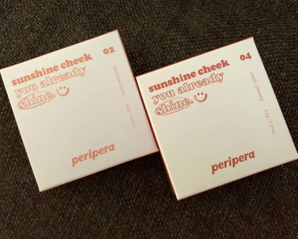 ピュア ブラッシュド サンシャイン チーク/PERIPERA/パウダーチークを使ったクチコミ(2枚目)