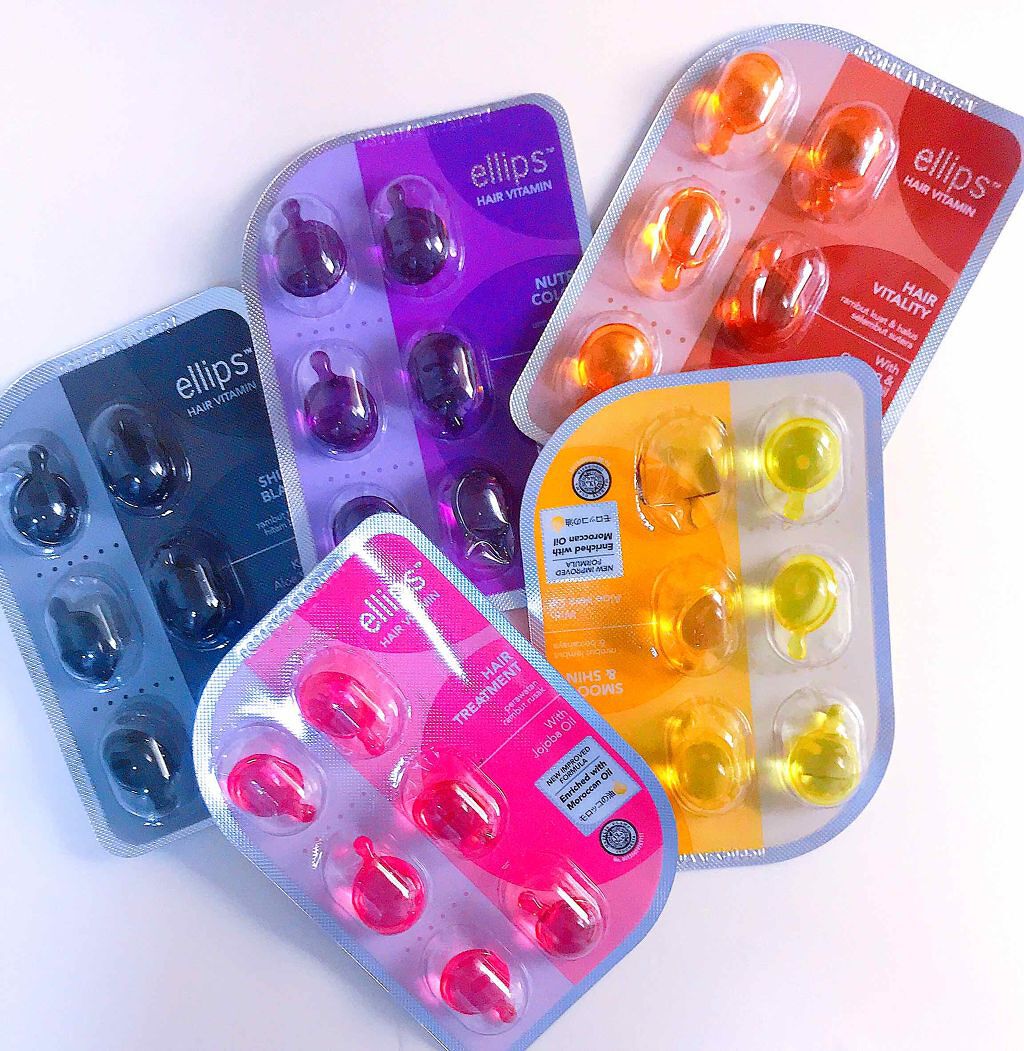 ヘアーオイル【トリートメント】/ellips/ヘアオイルを使ったクチコミ(1枚目)