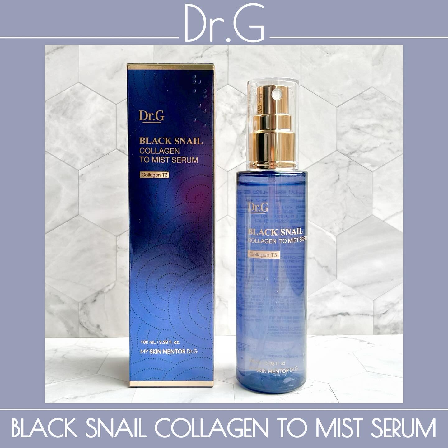 ドクタージー ブラックスネイル コラーゲンミスト/Dr.G/ミスト状化粧水を使ったクチコミ（1枚目）