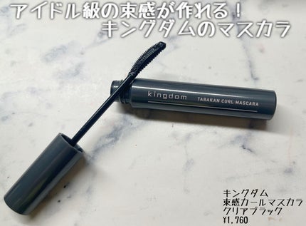 キングダム 束感カールマスカラ/キングダム/マスカラを使ったクチコミ(1枚目)
