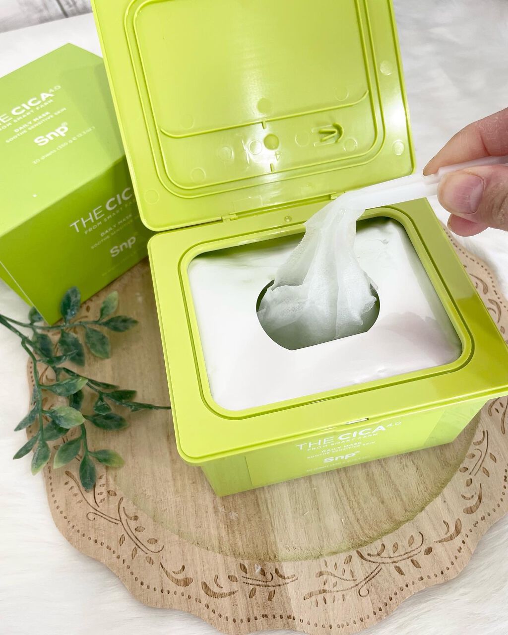 THE CICA 4.0 デイリーマスク/SNP/シートマスク・パックを使ったクチコミ(3枚目)