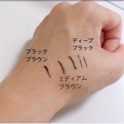 「密着アイライナー」ショート筆リキッド/デジャヴュ/リキッドアイライナーを使ったクチコミ(4枚目)