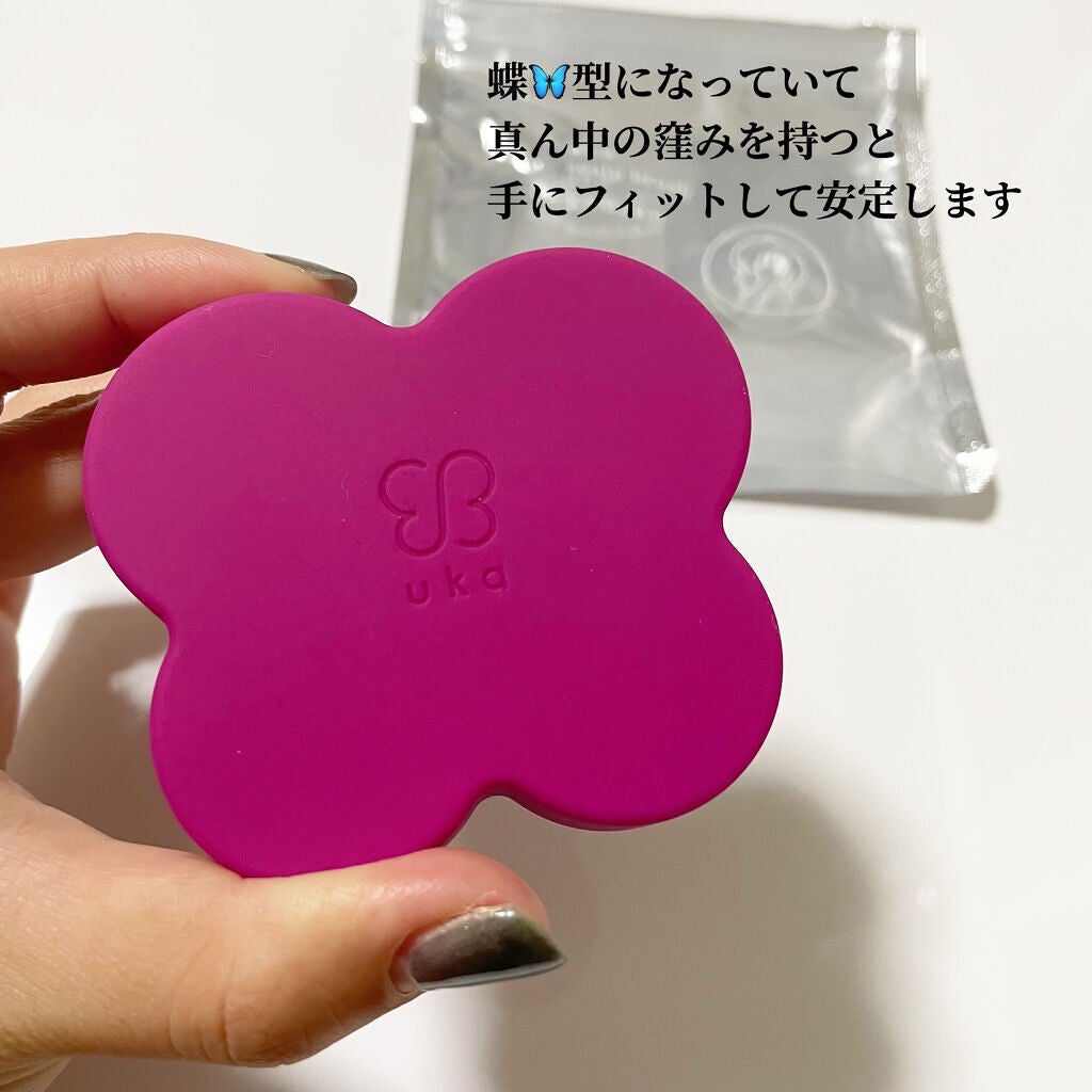 uka scalp brush kenzan/uka/スカルプブラシを使ったクチコミ(3枚目)