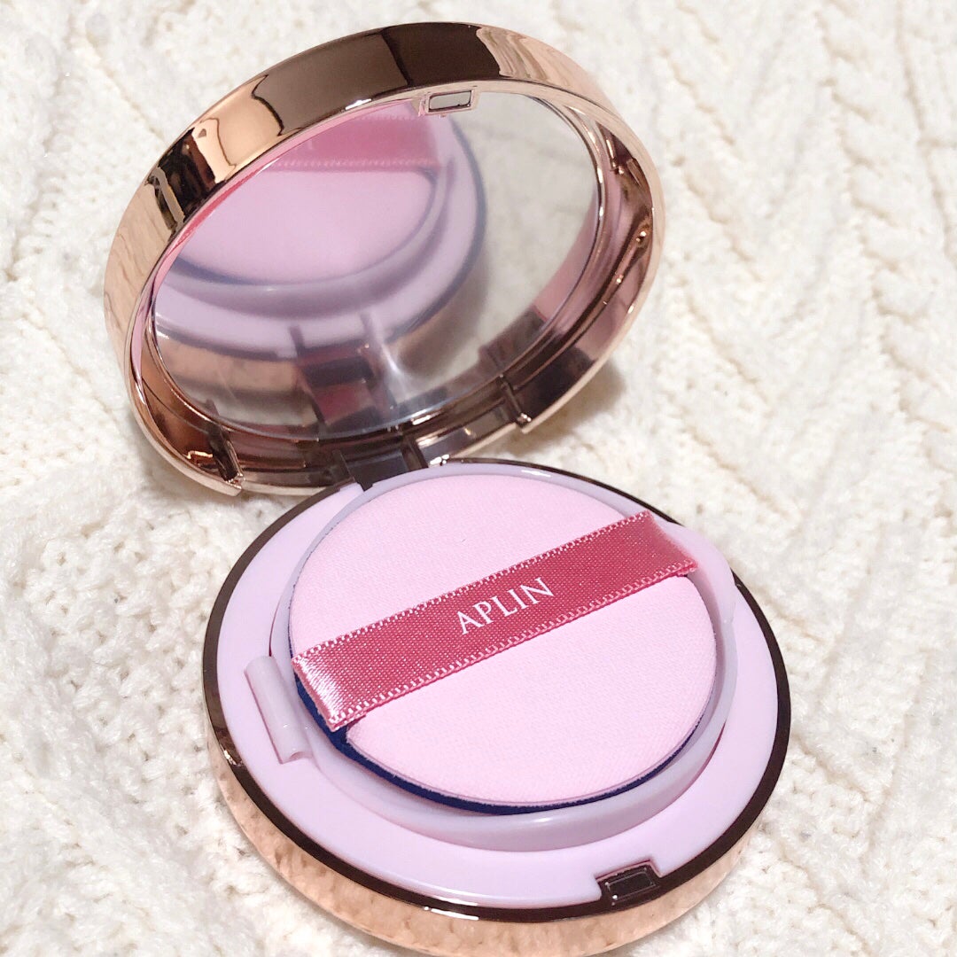 ピンクティーツリーカバークッション/APLIN/クッションファンデーションを使ったクチコミ(3枚目)