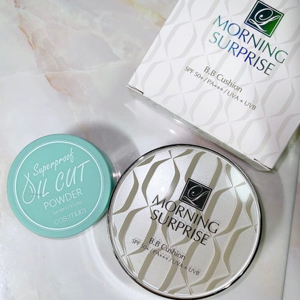 SUPERPROOF OIL CUT POWDER/MORNING SURPRISE/ルースパウダーを使ったクチコミ(1枚目)