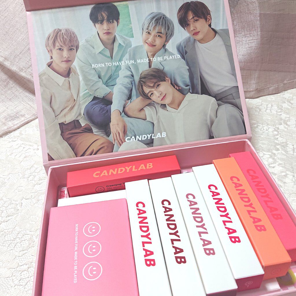 Creampop the Velvet Lip Color/CANDYLAB/口紅を使ったクチコミ（2枚目）