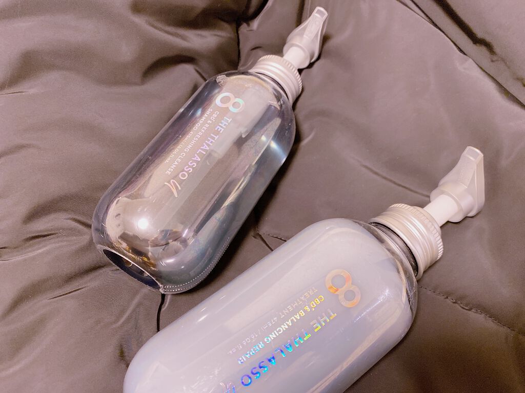 エイトザタラソ ユー CBD&リフレッシング クレンズ 美容液シャンプー/CBD&バランシング ダメージリペア 美容液ヘアトリートメント/エイトザタラソ/市販シャンプーを使ったクチコミ(1枚目)