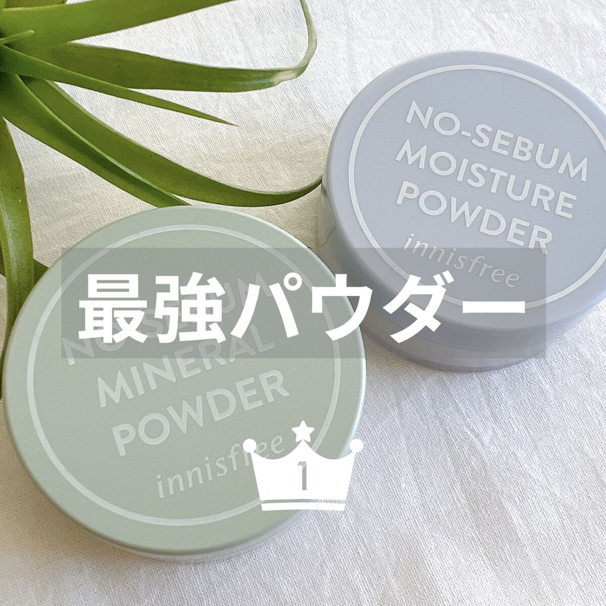 ノーセバム モイスチャーパウダー S/innisfree/フェイスパウダーを使ったクチコミ（1枚目）