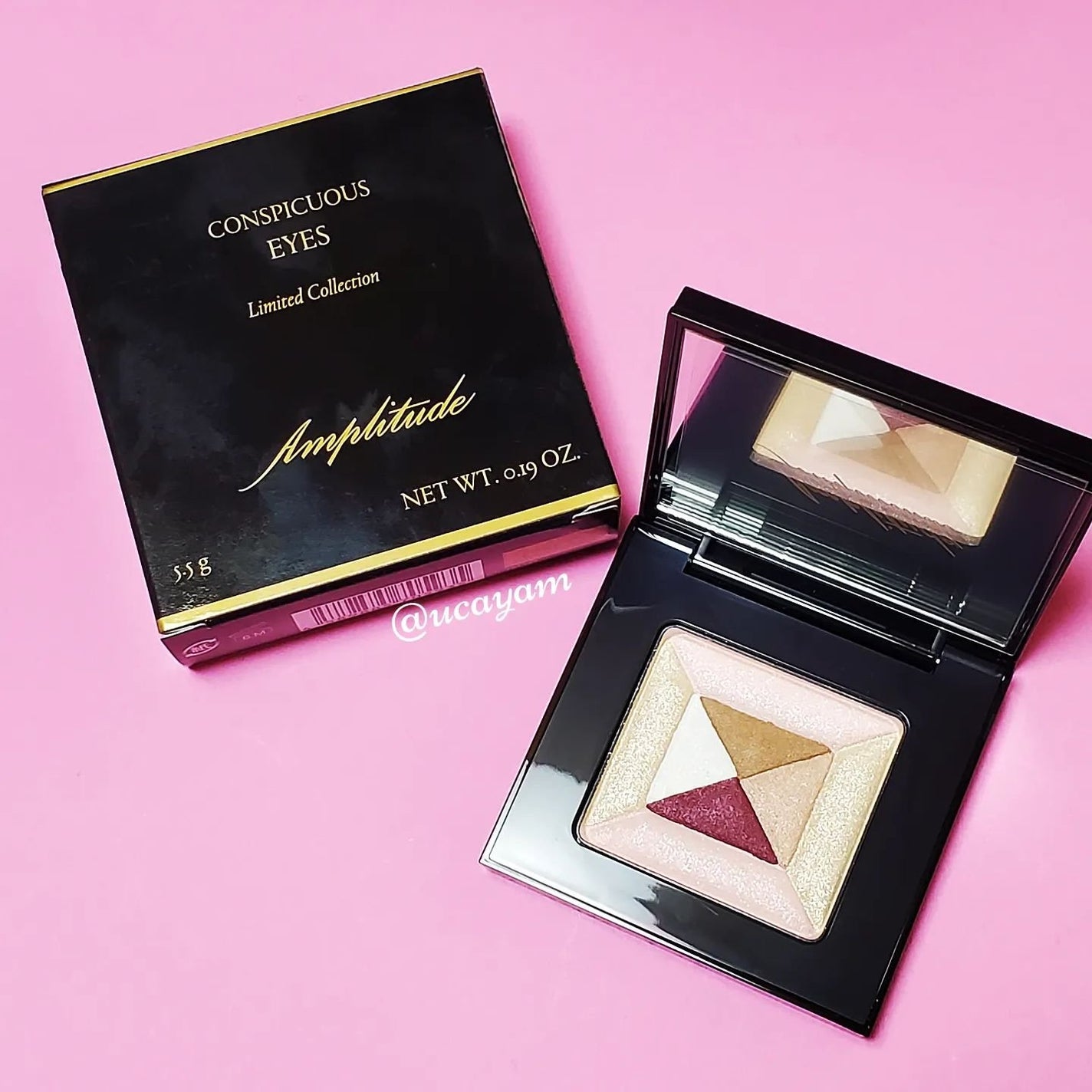 コンスピキュアス アイズ リミテッドコレクション b/Amplitude/単色アイシャドウを使ったクチコミ(1枚目)