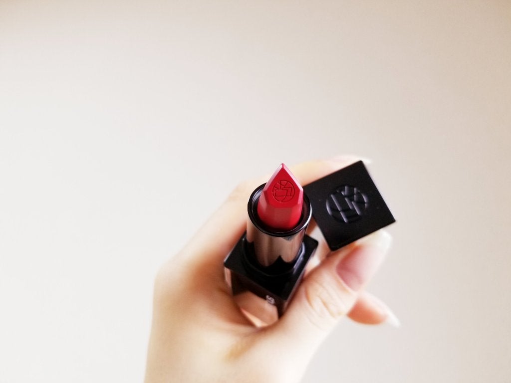 キヌ ルージュ マット/shu uemura/口紅を使ったクチコミ(5枚目)