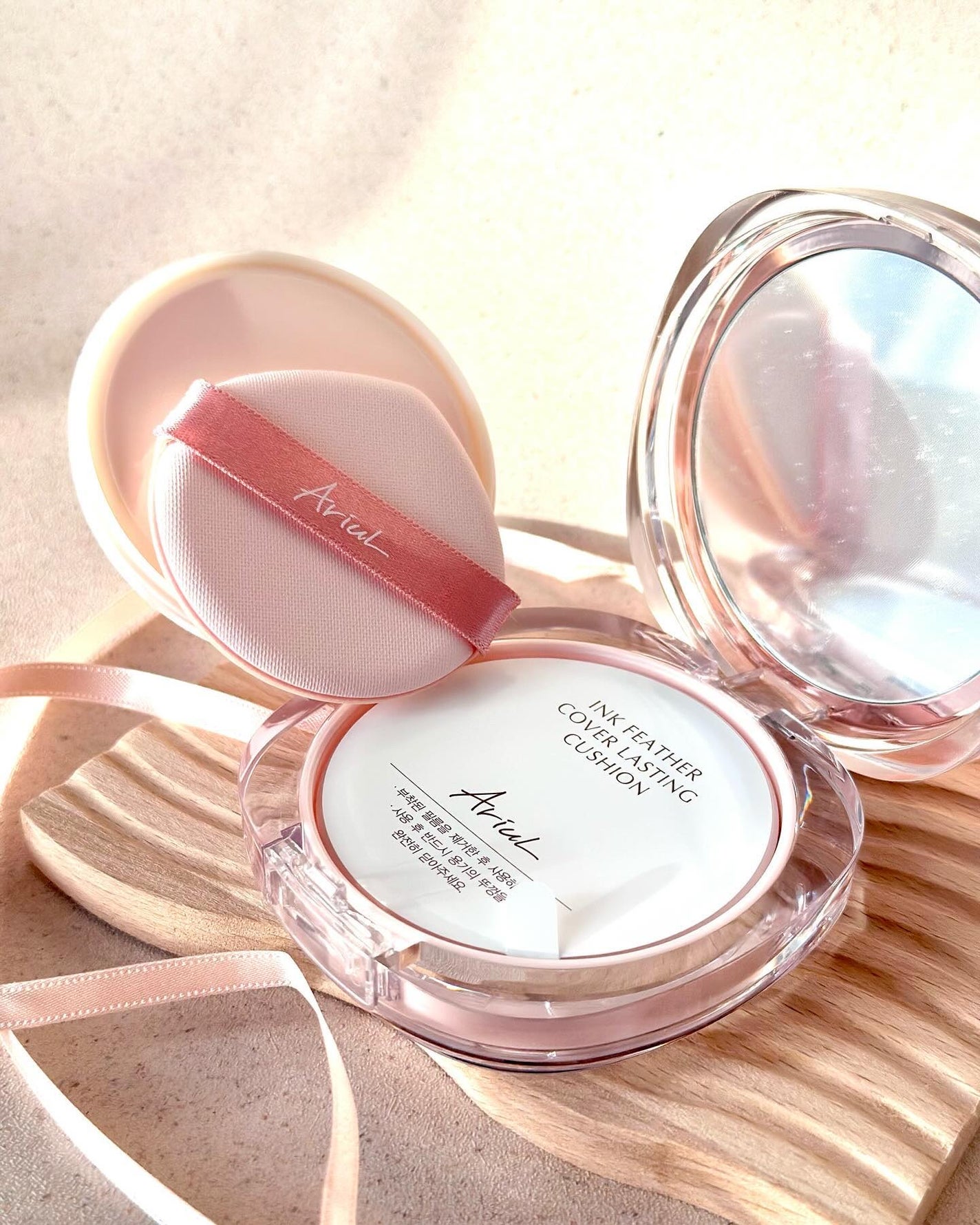 アリウル インクフェザーカバーラスティングクッション/Ariul/クッションファンデーションを使ったクチコミ(2枚目)