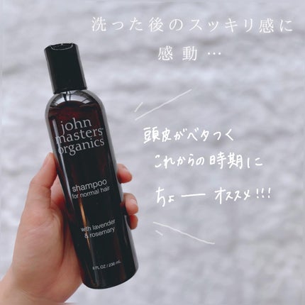 ラベンダーローズマリーシャンプー/john masters organics/シャンプー・コンディショナーを使ったクチコミ(2枚目)