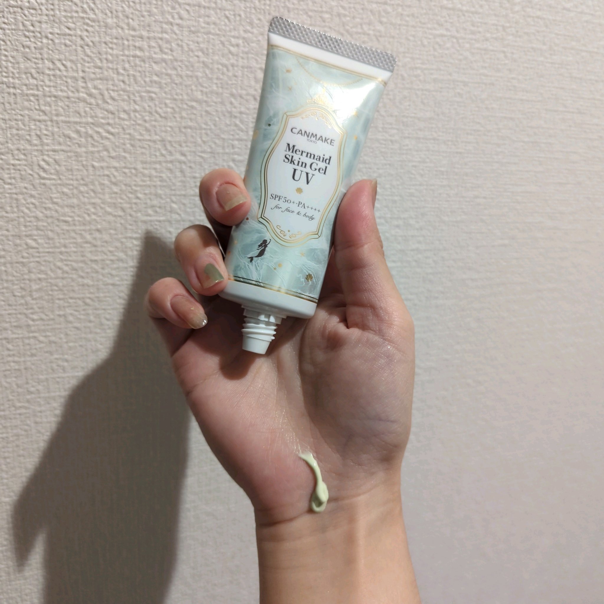 マーメイドスキンジェルUV/キャンメイク/日焼け止めジェルを使ったクチコミ（3枚目）