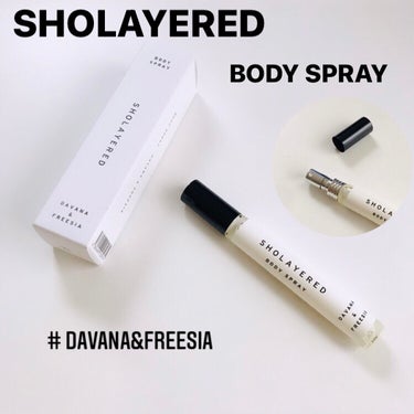 Body Spray CHAMPAGNE /SHOLAYERED/香水(レディース)を使ったクチコミ（1枚目）