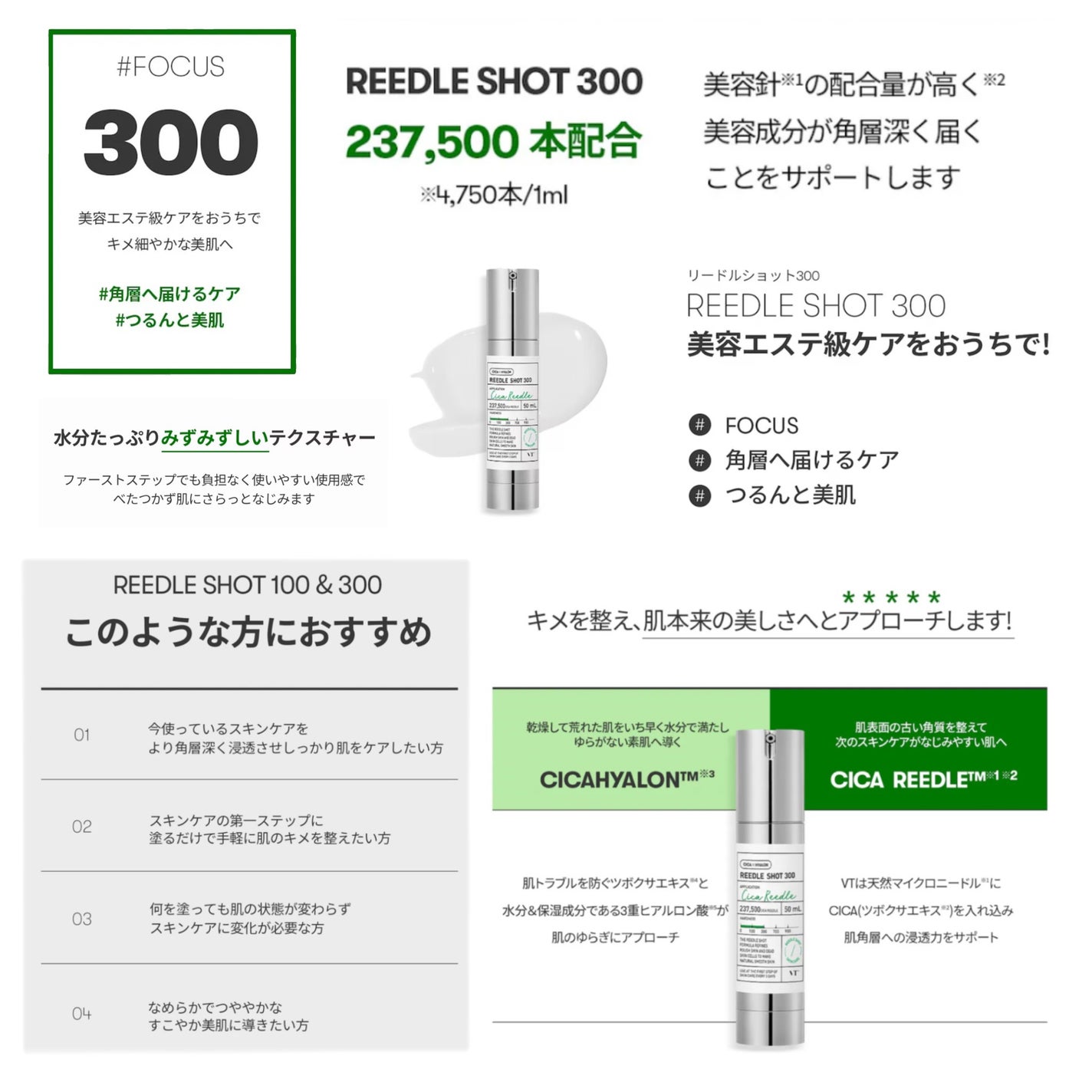 リードルショット300/VT/美容液を使ったクチコミ(2枚目)