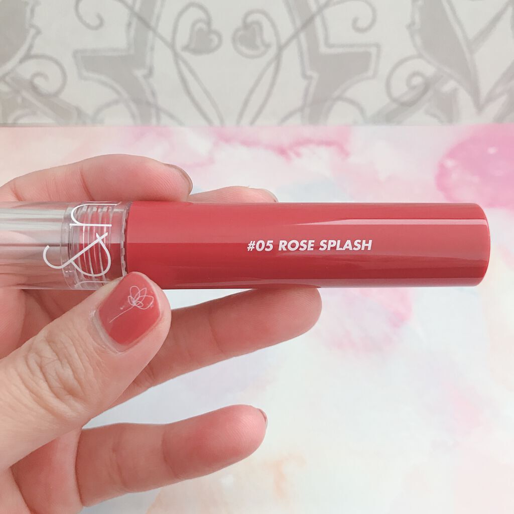 グラスティングウォーターティント/rom&nd/リップティントを使ったクチコミ（2枚目）