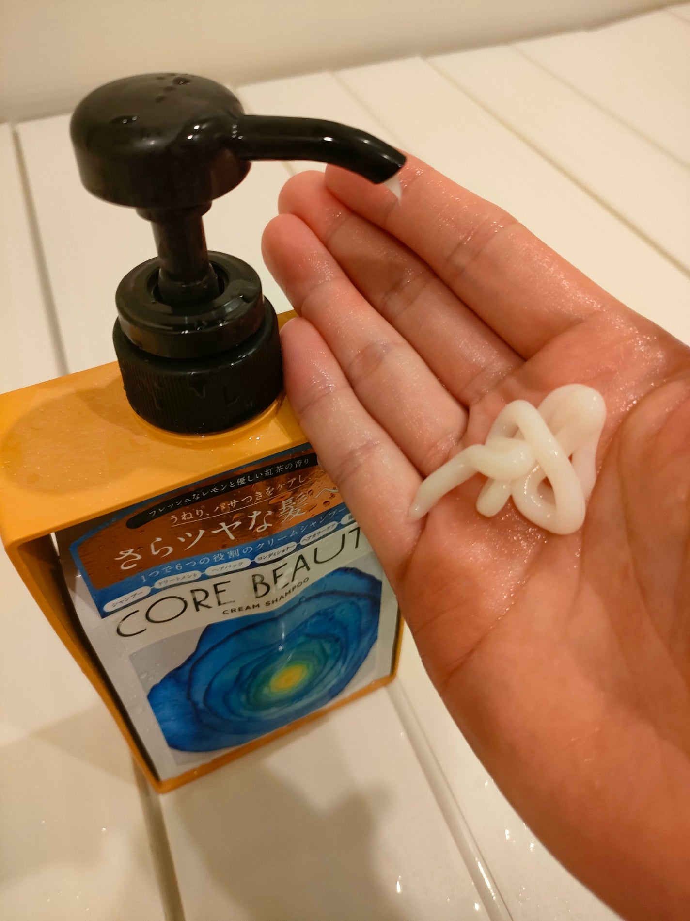 クリームシャンプー/CORE BEAUTY/市販シャンプーを使ったクチコミ(2枚目)