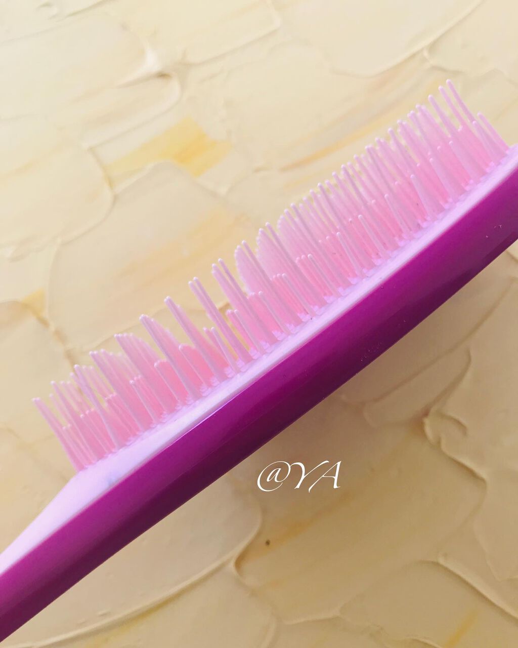 タングルティーザー ザ・アルティメットディタングラー アンティークローズ/TANGLE TEEZER/ヘアブラシを使ったクチコミ（2枚目）