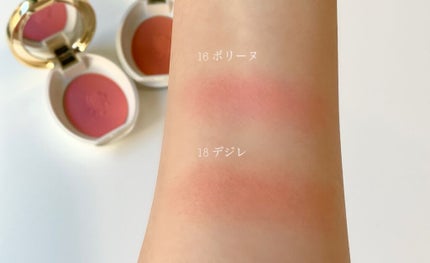 パウダーブラッシュ/レ・メルヴェイユーズ ラデュレ/パウダーチークを使ったクチコミ(3枚目)