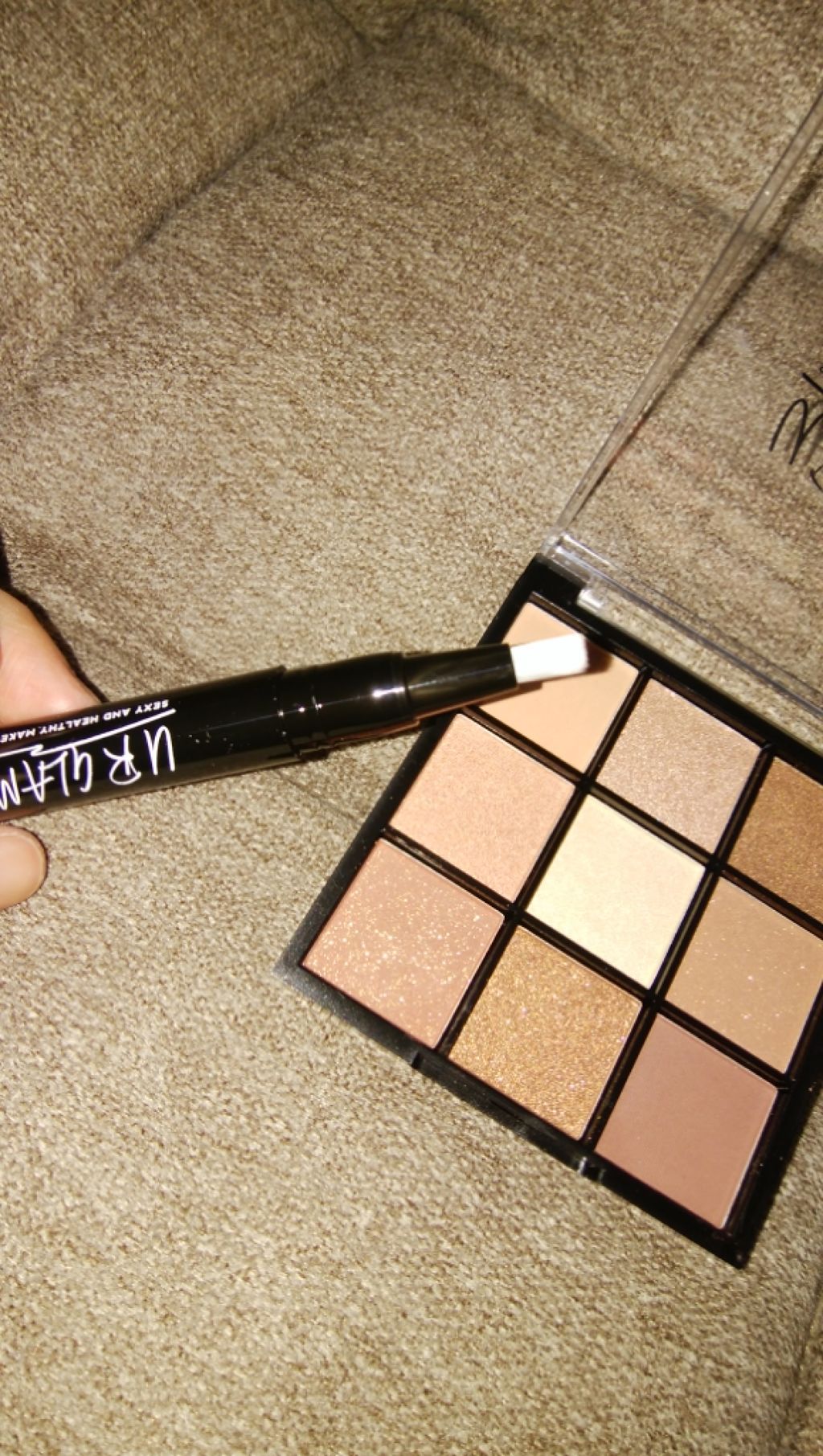 UR GLAM　BLOOMING EYE COLOR PALETTE/U R GLAM/アイシャドウパレットを使ったクチコミ（2枚目）