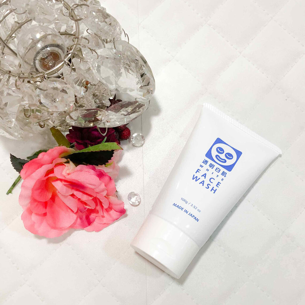 ホワイトフェイスウォッシュ/透明白肌/洗顔フォームを使ったクチコミ（1枚目）