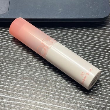 グラスティングメルティングバーム 03 ソルベバーム(Sorbet Balm)/rom&nd/リップケア・リップクリームを使ったクチコミ（2枚目）